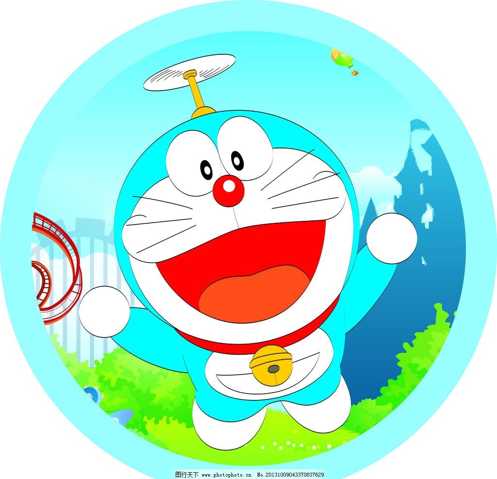 叮当猫图片_PPT图表_PPT_图行天下图库