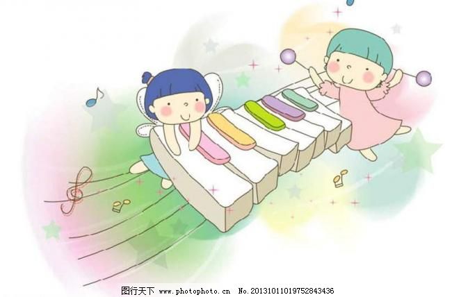 广告设计 弹钢琴 音乐家 钢琴家 插画 水墨 水彩 背景画 动漫 卡通