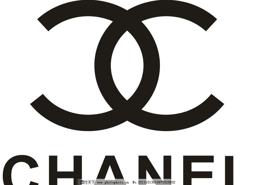 香奈儿logo矢量图图片