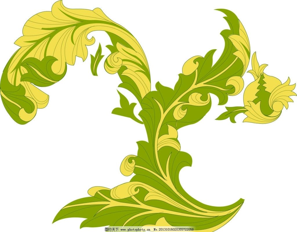 欧式 花纹 欧式花纹 花纹线条 花纹花边 底纹边框 矢量 ai