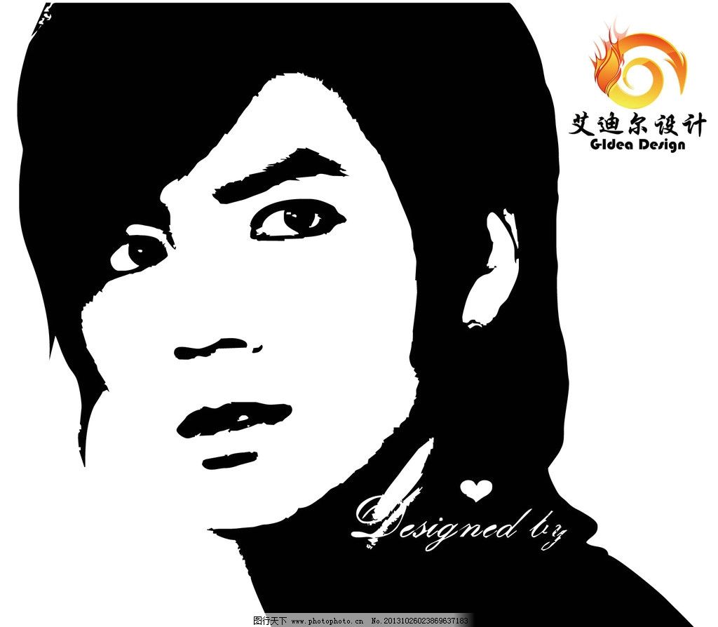 人物肖像 人物 肖像 男人 明星 偶像 矢量 ai 男人男性 矢量人物