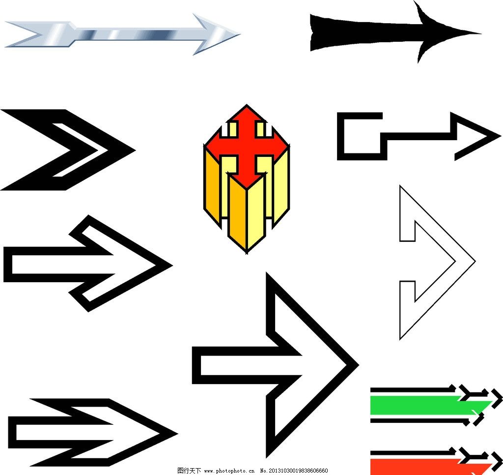 多个字母标记标志指示箭头su模型原创|多个字