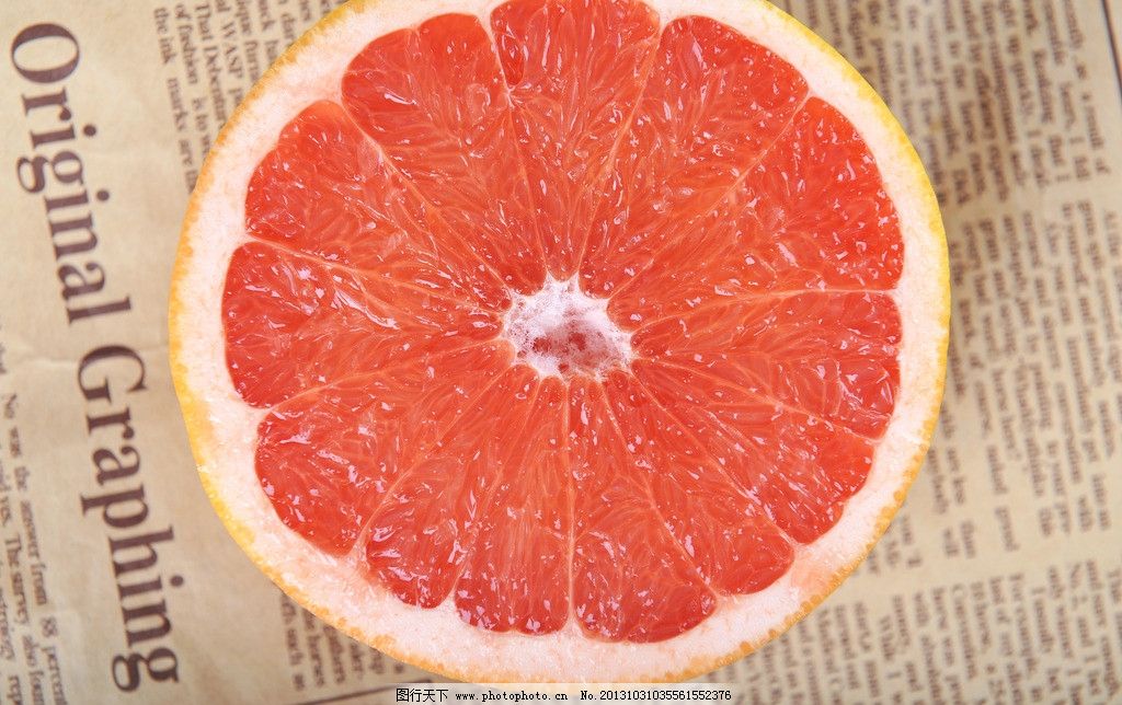 红西柚图片,南非红西柚 水果 柚子 红心柚 水果