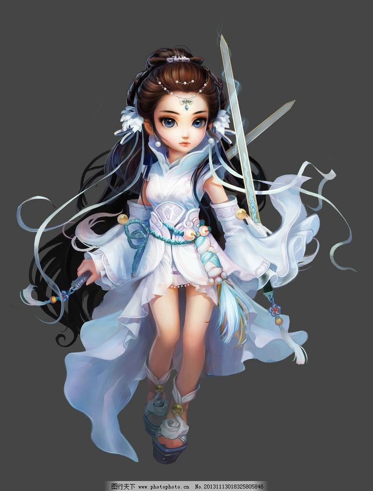 小龙女图片_动漫人物_动漫卡通_图行天下图库