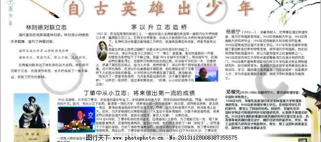 自古英雄出少年图片,古诗 广告设计 激励 科学家