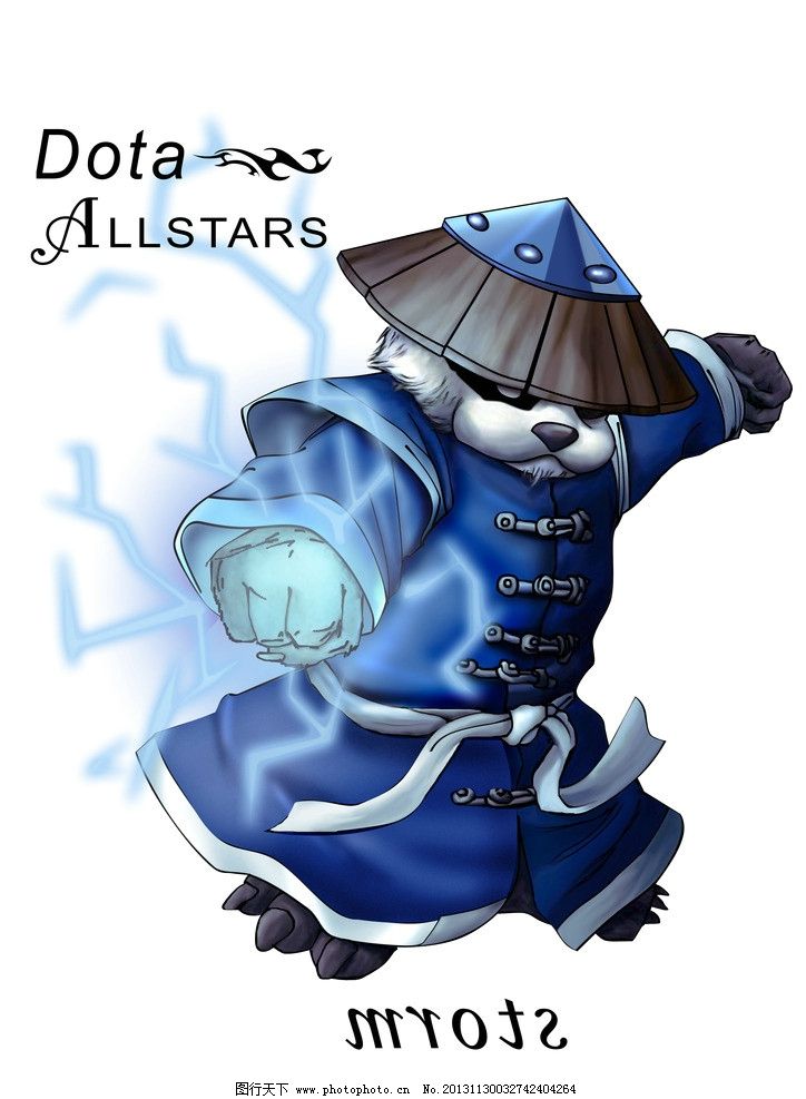 DOTA蓝猫游戏高清图片