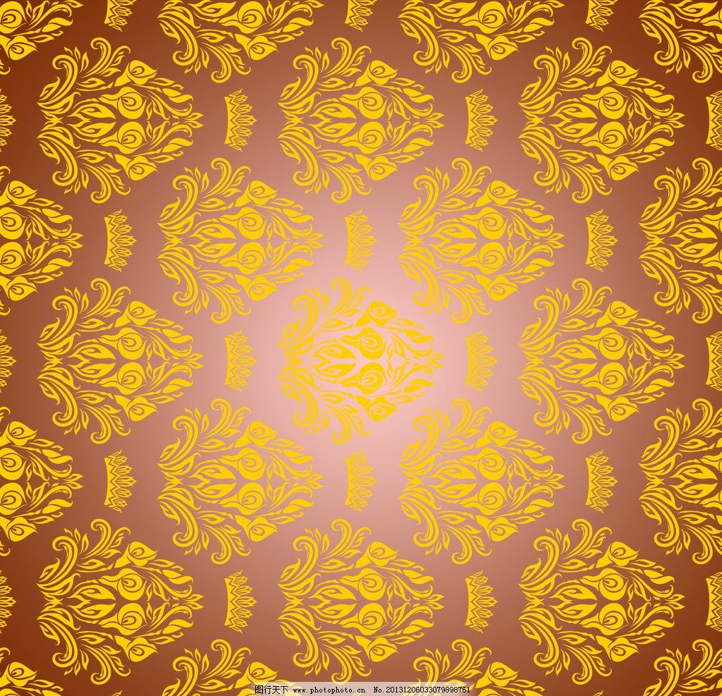 花纹 金色 欧式花纹 壁纸 背景 源文件