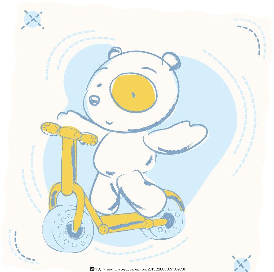 小熊 熊 卡通 儿童 T恤印花 儿童印花 图案 图形设计 创意插画 插画 创意 创意设计 时尚 图案设计 卡通画 可爱卡通 装饰画 时尚色彩 卡通底纹 本本封面 儿童服装 儿童绘画 服装印花图案二 矢量素材 其他矢量 矢量 AI