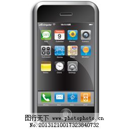 苹果iphone手机PNG图标 采集大赛