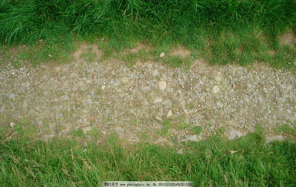 石头草地路贴图图片,道路 地面 其他 自然景观 摄影-图行天下图库
