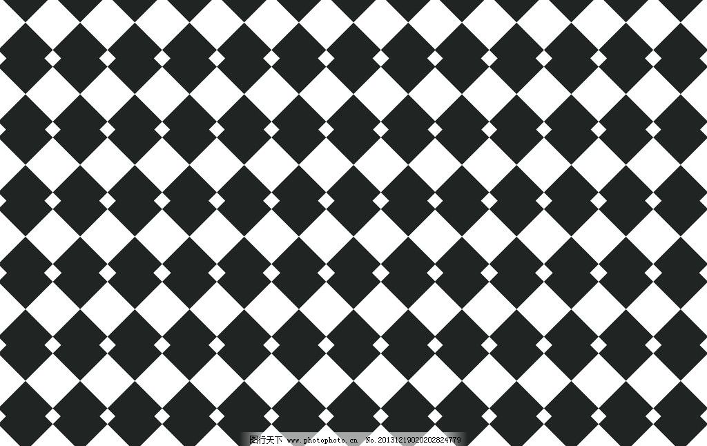 黑白格子图片