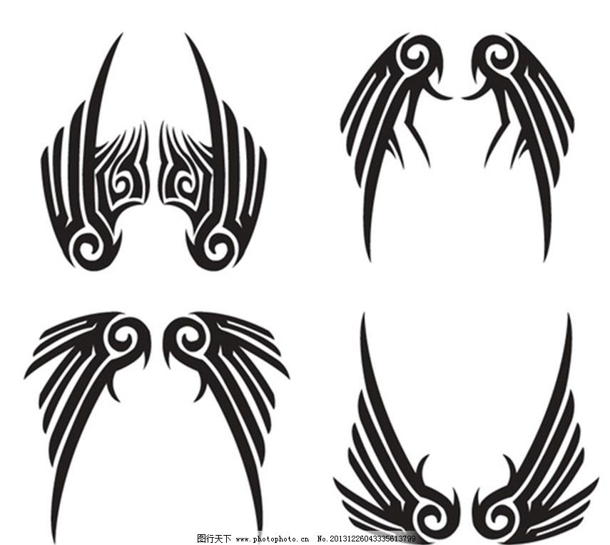 3d恶魔翅膀图片展示