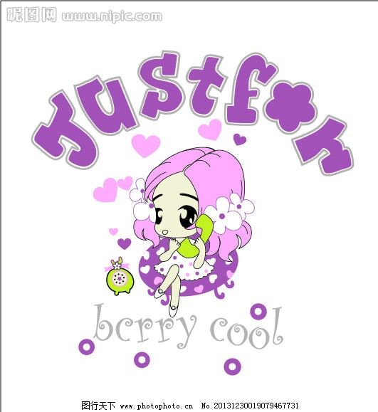 英文字母 女孩图片