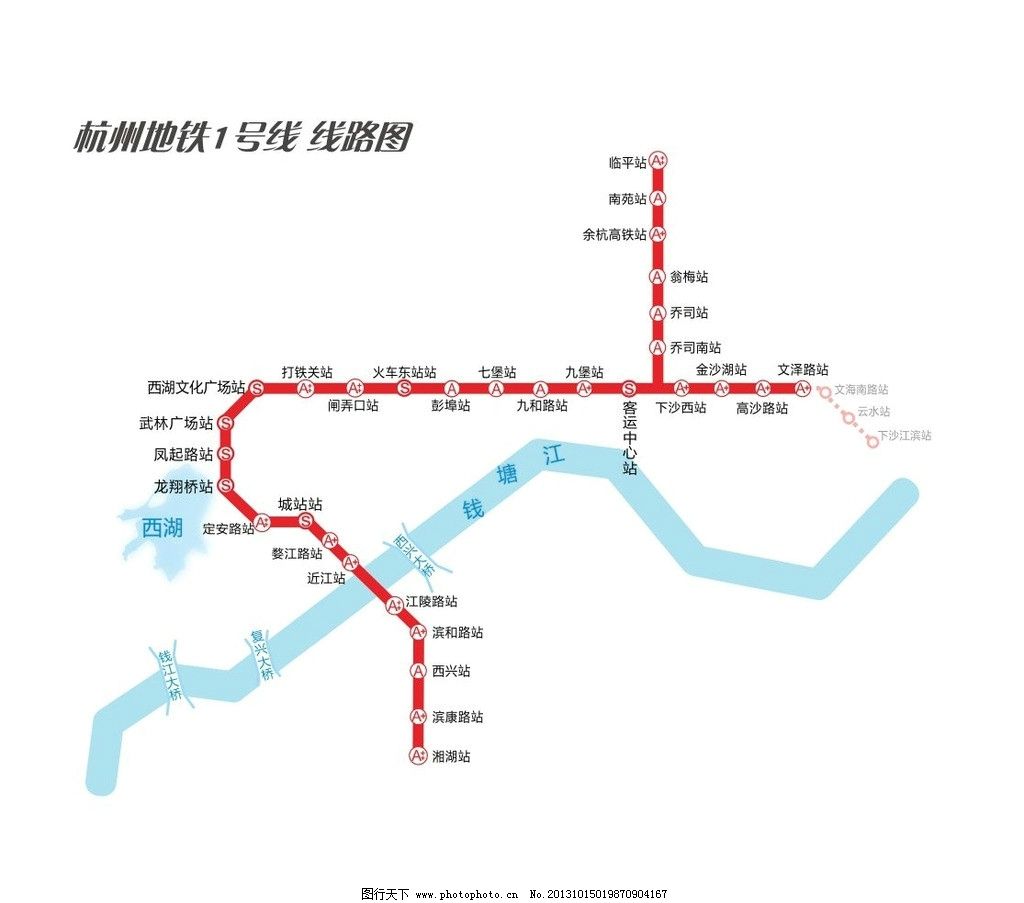 杭州地铁三期终于来了：完整线路图出炉