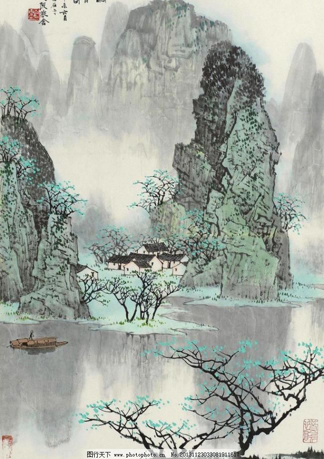 中国水墨画 中国カスタマイズされた水墨画 - 販売のための収集可能な水墨画
