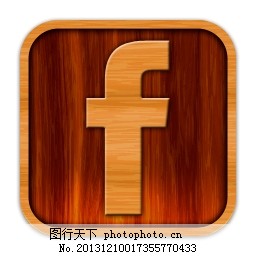 实木风格手机图标下载图片 Icon 界面设计 图行天下素材网