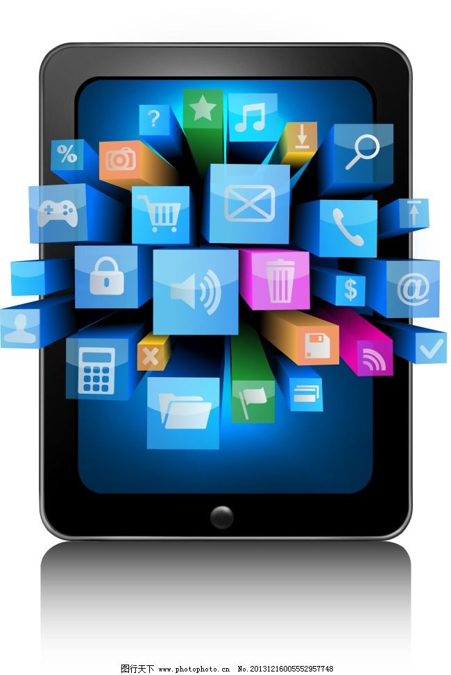 ios立体图标图片_图标元素_设计元素-图行天下素材网